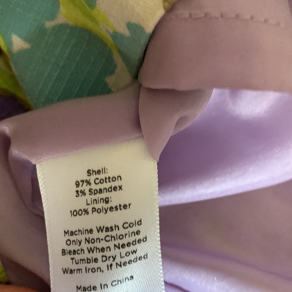 4/$10 Talbots Pencil Cotton Skirt - Picture 8 of 8